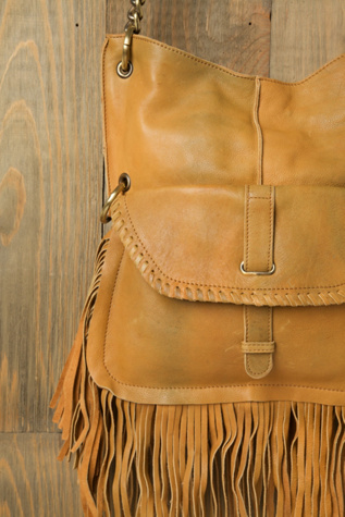 Lia Fringe Chain Tote