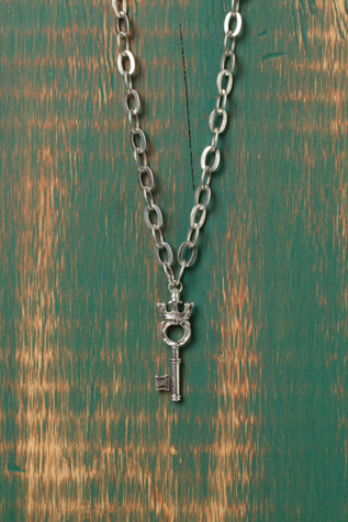 Crowned Key Pendant