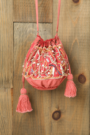 FP-1 Treasure Pearls Cinch Bag