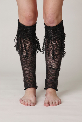 Fringe Crochet Legwarmer