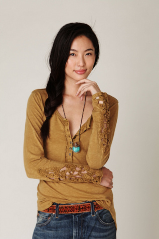 Crochet Cuff Henley