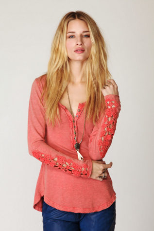 Crochet Cuff Henley