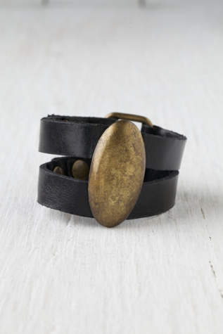 Foothills Leather Cuff