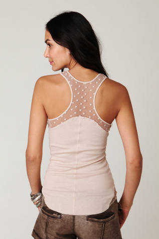 Dot Mesh Yoke Rib Tank