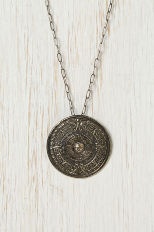 Mayan Medallion Necklace