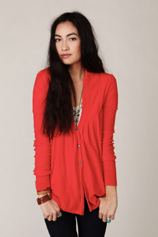 Fine Gauge Long Cardigan