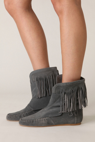 Rebecca Side Laceup Moc Boot