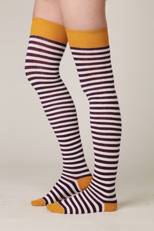 Purple/Ecru