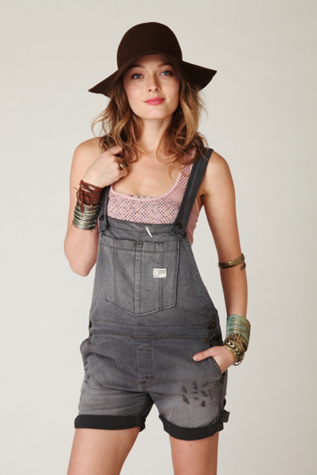 Overall Shorts