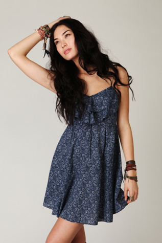 Flutter Away Printed Dress