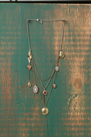 Locket Bib Necklace