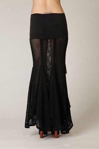 FP-1 Mesh Maxi Skirt
