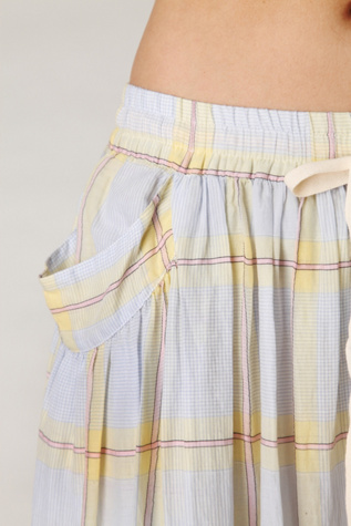 Plaid Maxi Skirt