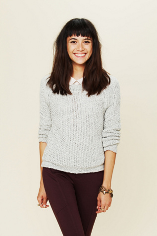 Marled Yarn Pullover