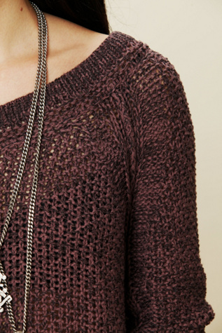 Marled Yarn Pullover