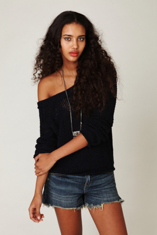 Marled Yarn Pullover