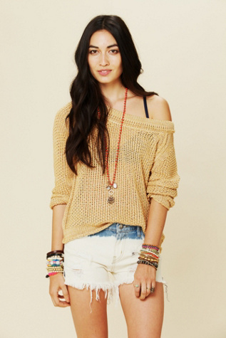 Marled Yarn Pullover
