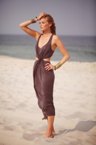 Twist At Center Dress