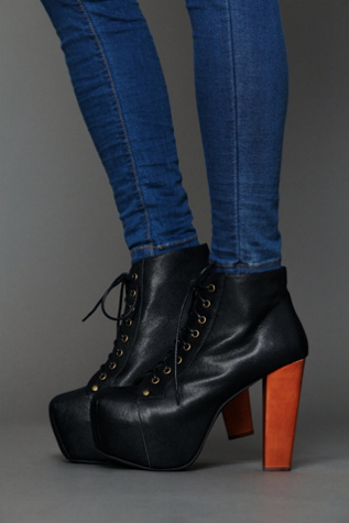 Ophelia Platform Boot in heels-wedges