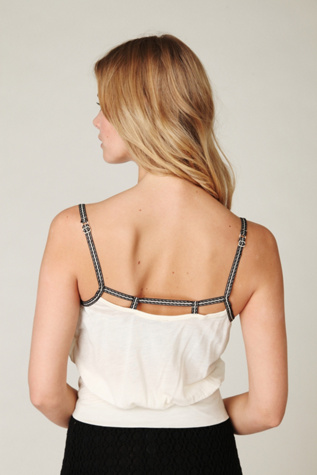 Champagne Cropped Cami