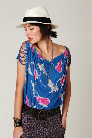 Gardenia Lattice Blouse