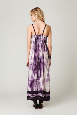 FP ONE Tie Dye Sunburst Maxi Dress