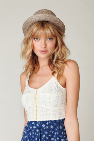 FP-1 Eyelet Crop Top