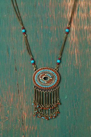 Nepal Beaded Pendant