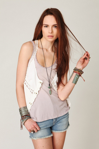 New Romantics Buttonfront Vest