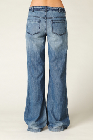 Wideleg Patch Pocket Jean