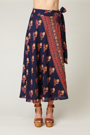Cantina Wrap Maxi Skirt
