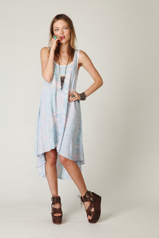 Swing Printed Tank Dress