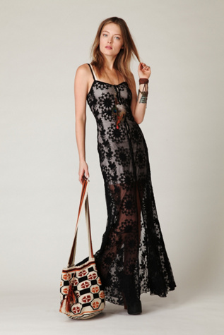 Forbidden Garden Mesh Maxi