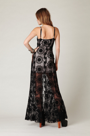 Forbidden Garden Mesh Maxi