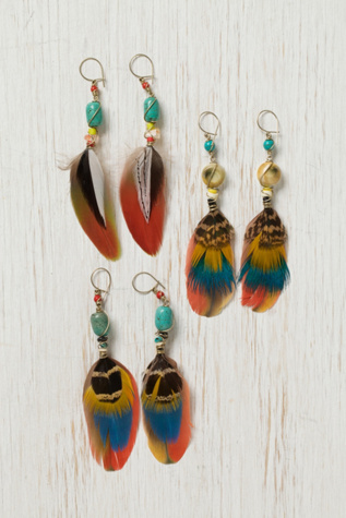 Serrano Feather Earring