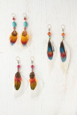 Serrano Feather Earring