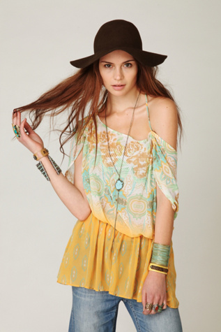 Printed Georgette Tunic