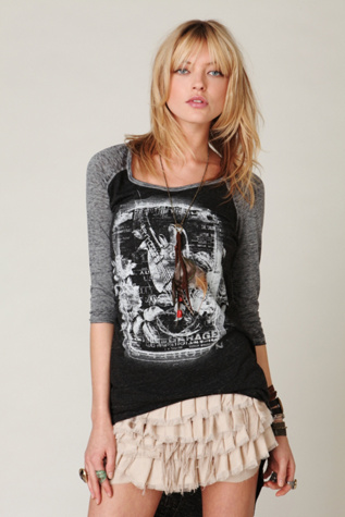 We The Free Concert Raglan Tee