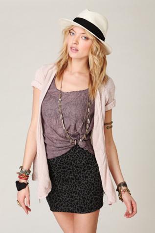 Short Sleeve Scrunch Cardigan