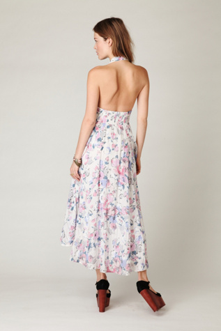 Bohemian Halter Dress
