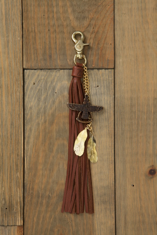 Feather Eagle Bag Charm