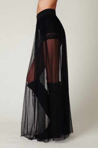Mesh Maxi Half Slip