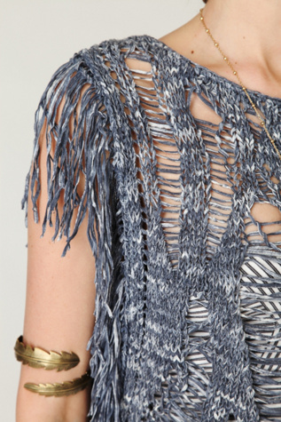 Fringe Pullover