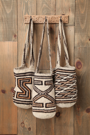 Pattern Mochila Woven Bucket