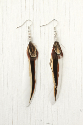 Loria Feather Earring
