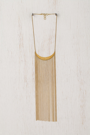 Crest Fringe Necklace