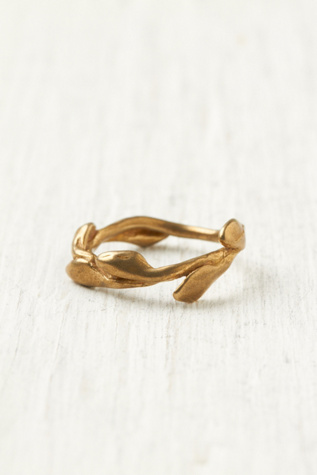 Leaf Band Ring