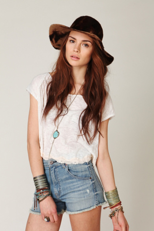 We the Free Lacey Crop Muscle Tee