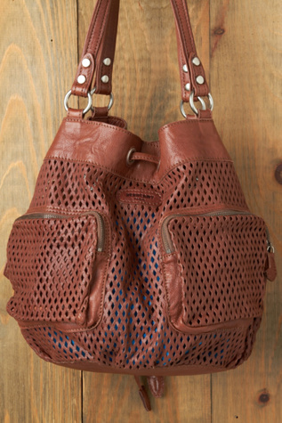 Bravura Leather Perf Bag