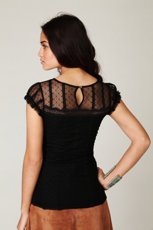 Short Sleeve Mesh Icing Tee
